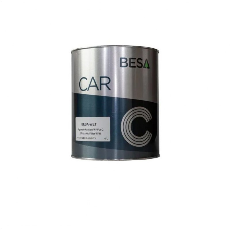 Apprêt Besawet 2C gris 7040 (pot de 4l) - Besa