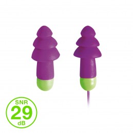 Bouchons d'oreilles à colerette "Rockets" (boite de 50 paires) - MOLDEX