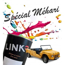 Peinture 2k (brillant direct) spéciale Méhari Citroën- LinkR fab/linkr2k 1149