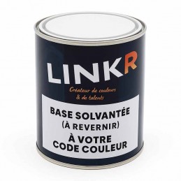 peinture base solvantée en pot pour la carrosserie automobile et moto
