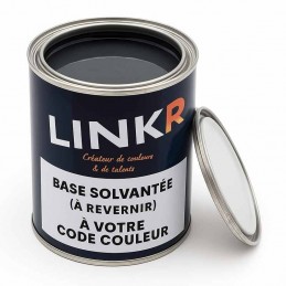 peinture base solvantée en pot pour la carrosserie automobile et moto