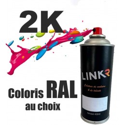 Peinture Ral 2k (brillant direct en aérosol 400ml) - LinkR - 1
