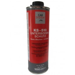 Cartouche KS510 d'insonorisant bas de caisse (bitume noir 1L) - Car System - 1