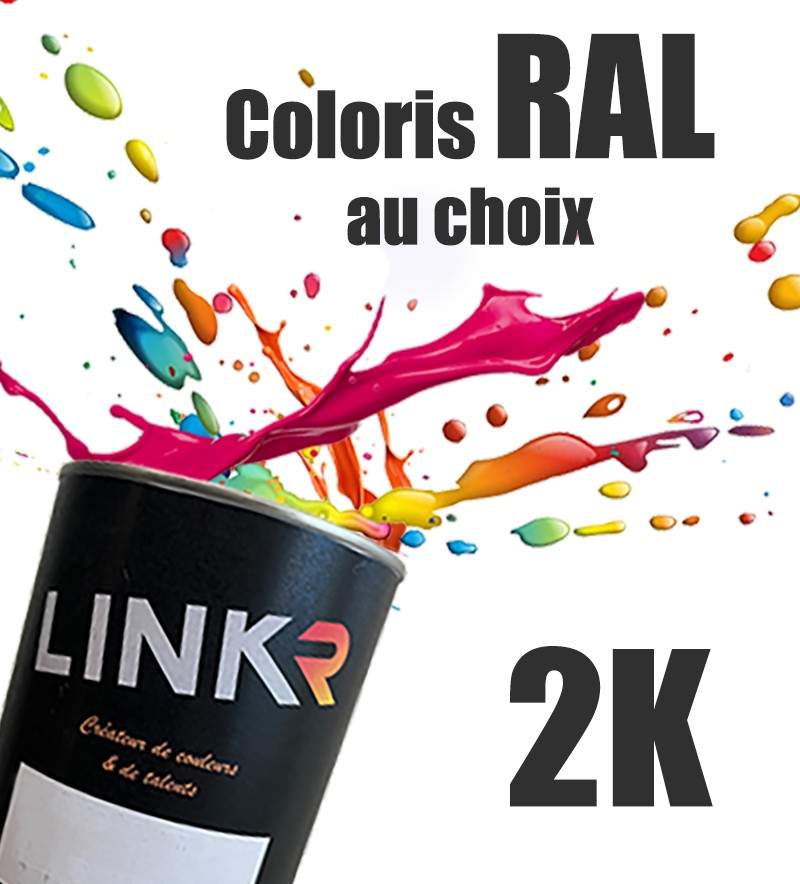 Spray de peinture brillante 400ml RAL 6012 Vert Noir
