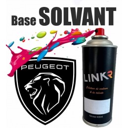Peinture Peugeot en aérosol 400ml (solvantée à revernir) - LinkR - 1
