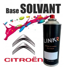 Peinture Citroën en aérosol 400ml (solvantée à revernir) - LinkR - 1