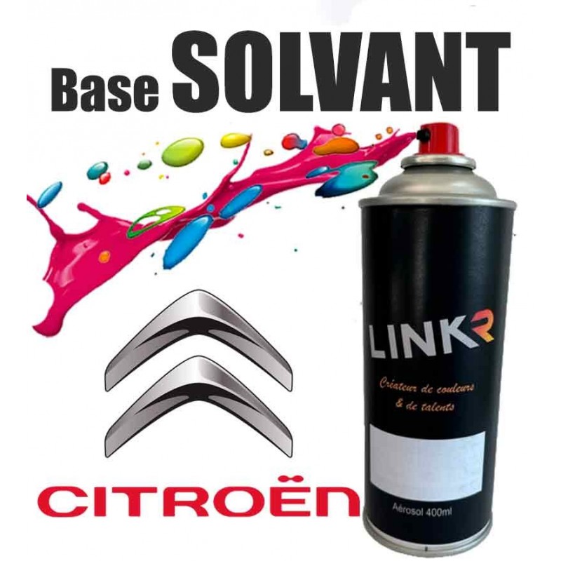 Peinture Citroën en aérosol 400ml (solvantée à revernir) - LinkR - 1