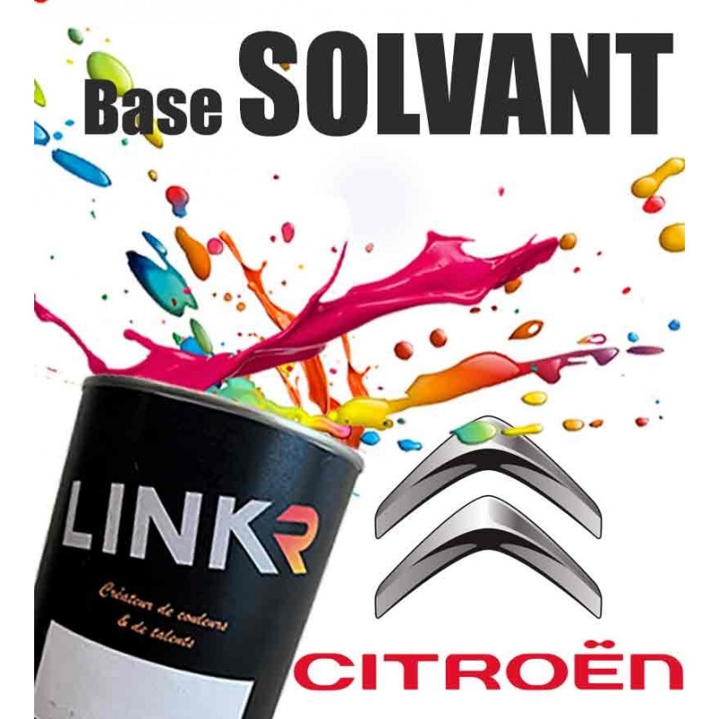 Peinture Citroën en pot (base solvantée à revernir) - LinkR - 1