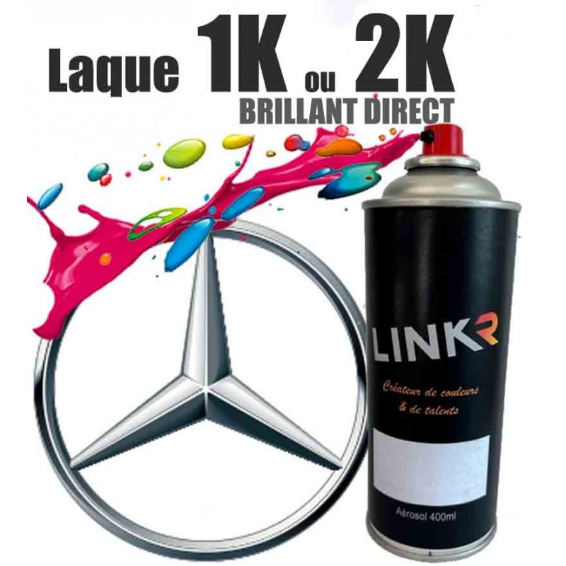 Peinture Mercedes en aérosol 400ml (brillant direct) - LinkR - 1