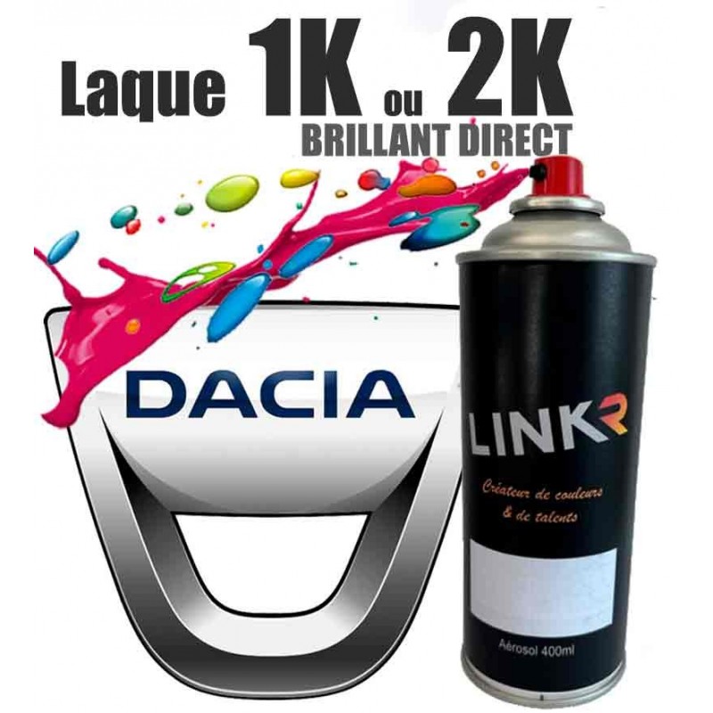 Peinture Dacia en aérosol 400ml (brillant direct) - LinkR - 1