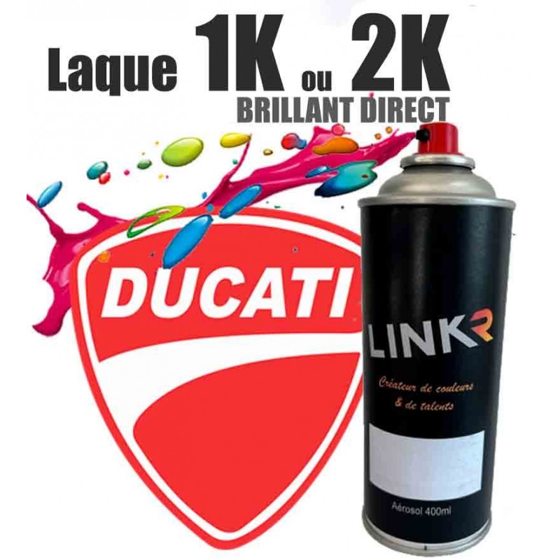 Peinture Ducati en aérosol 400ml (brillant direct) - LinkR - 1