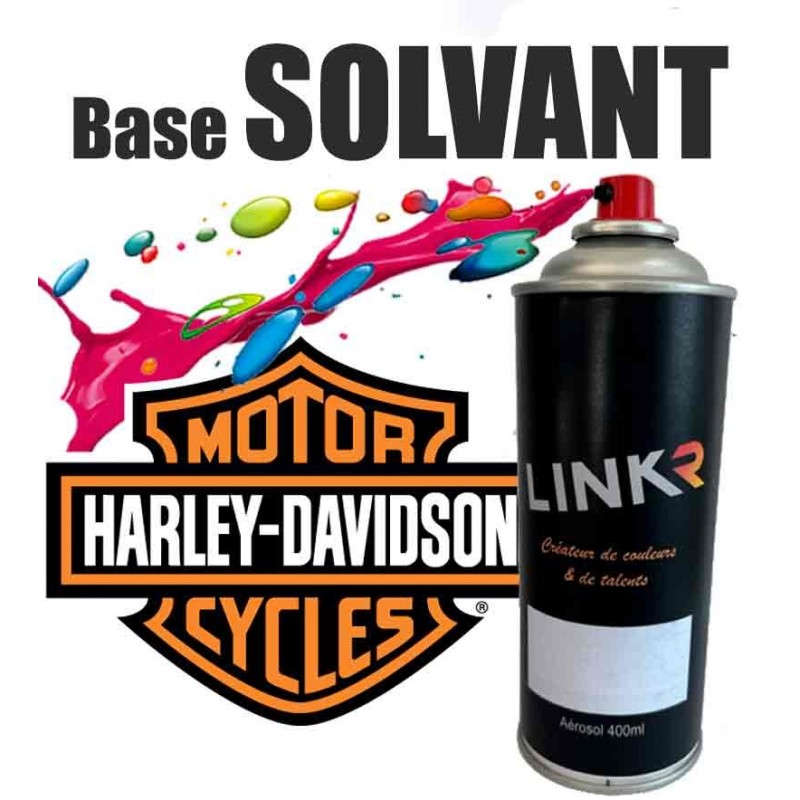 Peinture Harley Davidson en aérosol 400ml (solvantée à revernir) - LinkR - 1