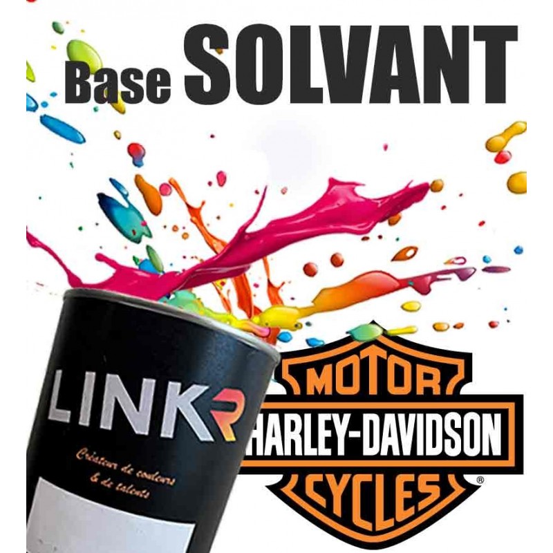 Peinture Harley Davidson en pot (base solvantée à revernir) - LinkR - 1