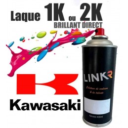 Peinture Kawasaki en aérosol 400ml (brillant direct) - LinkR - 1