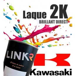 Peinture Kawasaki en pot (brillant direct 2k) - LinkR - 1
