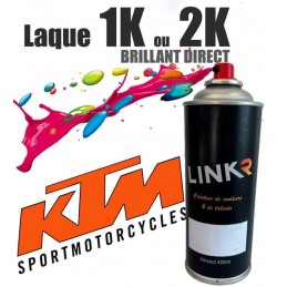 Peinture KTM en aérosol 400ml (brillant direct) - LinkR - 1