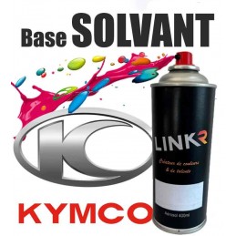 Peinture Kymco en aérosol 400ml (solvantée à revernir) - LinkR - 1