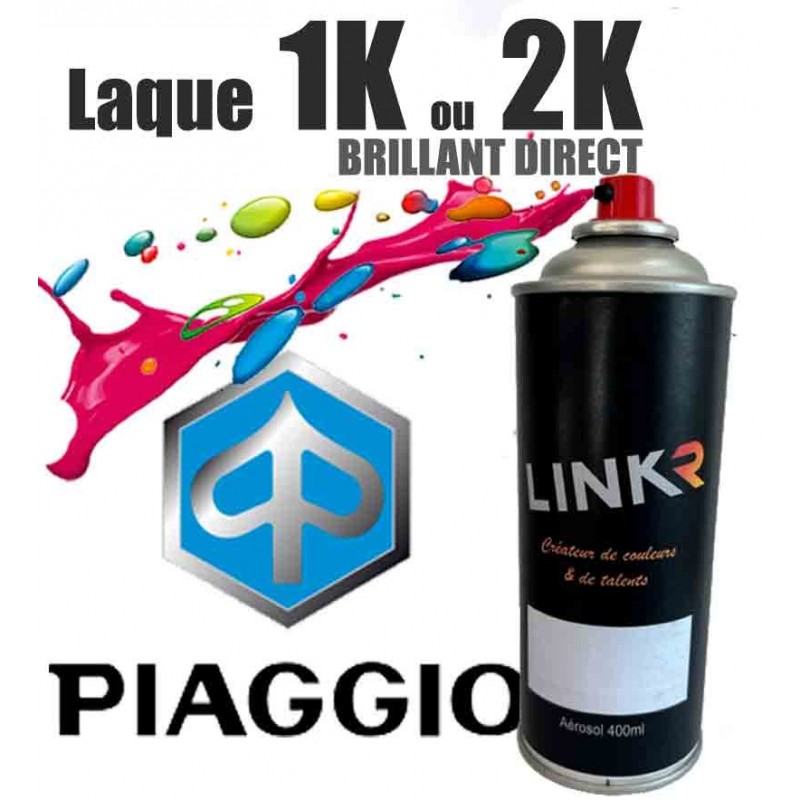 Peinture Piaggio en aérosol 400ml (brillant direct) - LinkR - 1