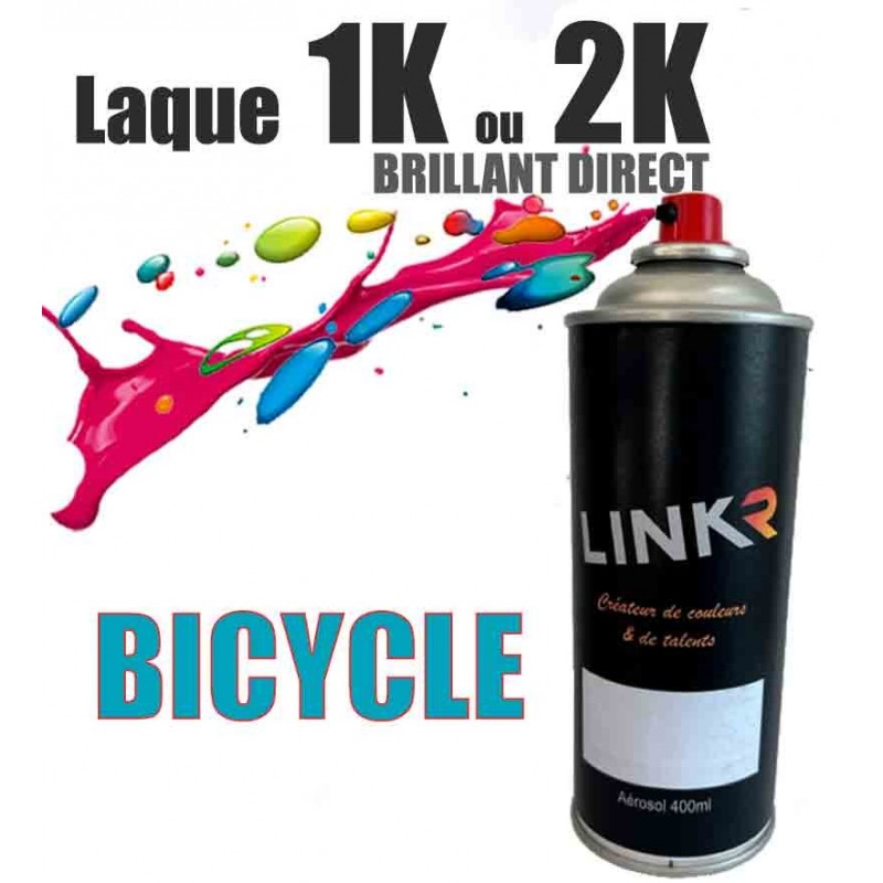 Peinture Bicycle en aérosol 400ml (brillant direct) - LinkR - 1