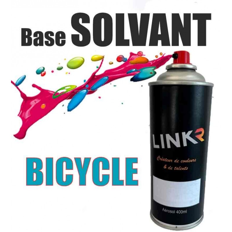 Peinture Bicycle en aérosol 400ml (solvantée à revernir) - LinkR - 1