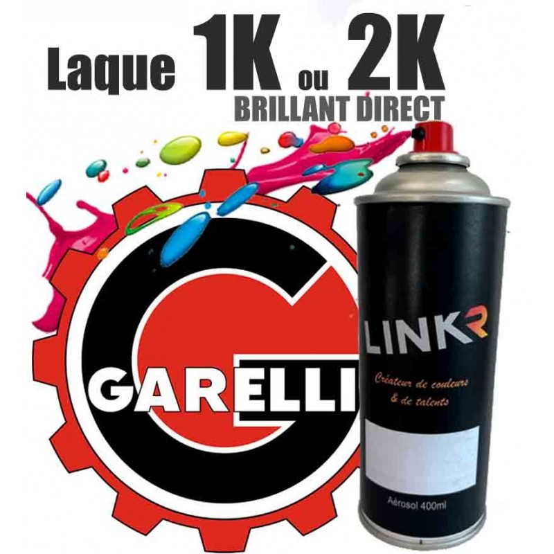 Peinture Garelli en aérosol 400ml (brillant direct) - LinkR - 1