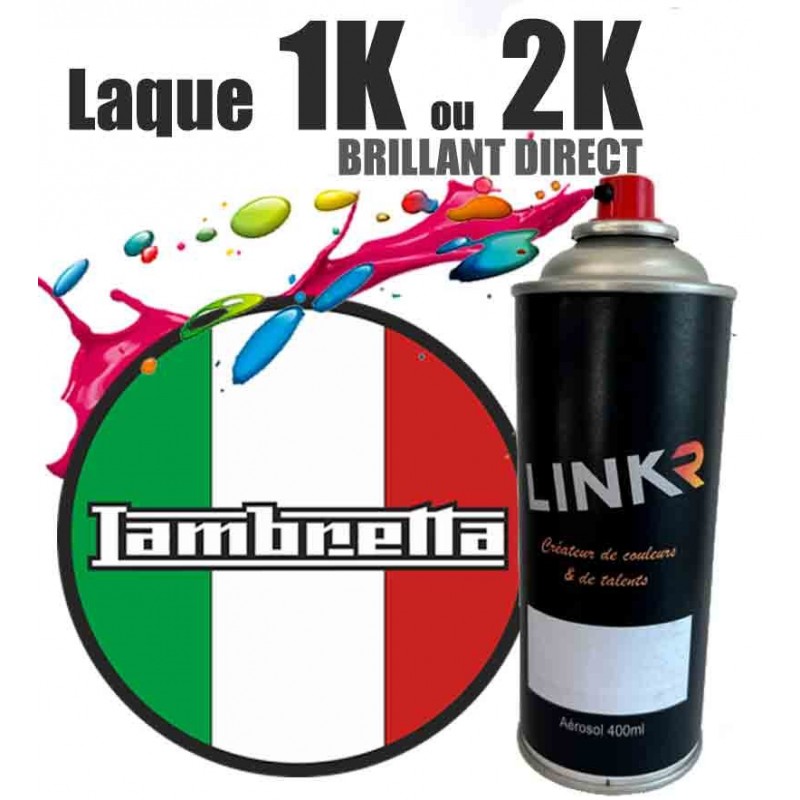 Peinture Lambretta en aérosol 400ml (brillant direct) - LinkR - 1