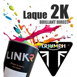 Peinture Triumph Motorcycles en pot (brillant direct 2k) - LinkR - 1