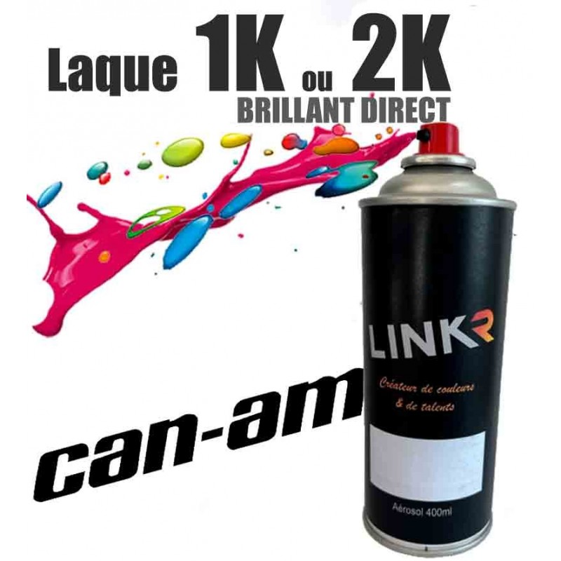 Peinture Can-Am en aérosol 400ml (brillant direct) - LinkR - 1