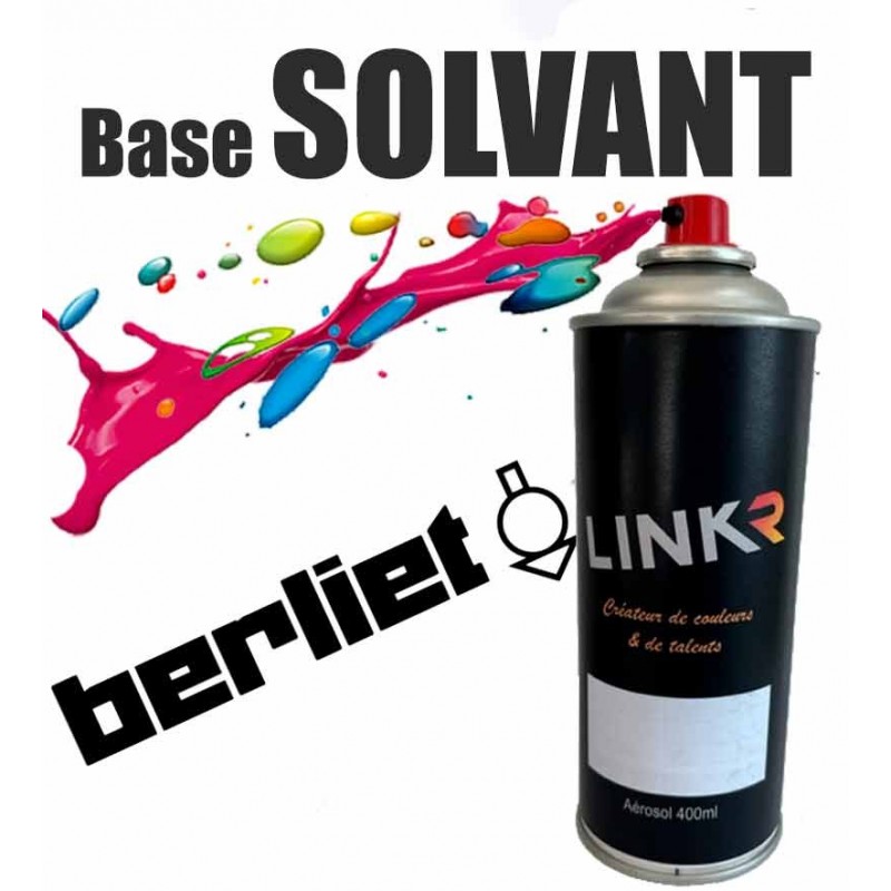 Peinture Berliet en aérosol 400ml (solvantée à revernir) - LinkR - 1