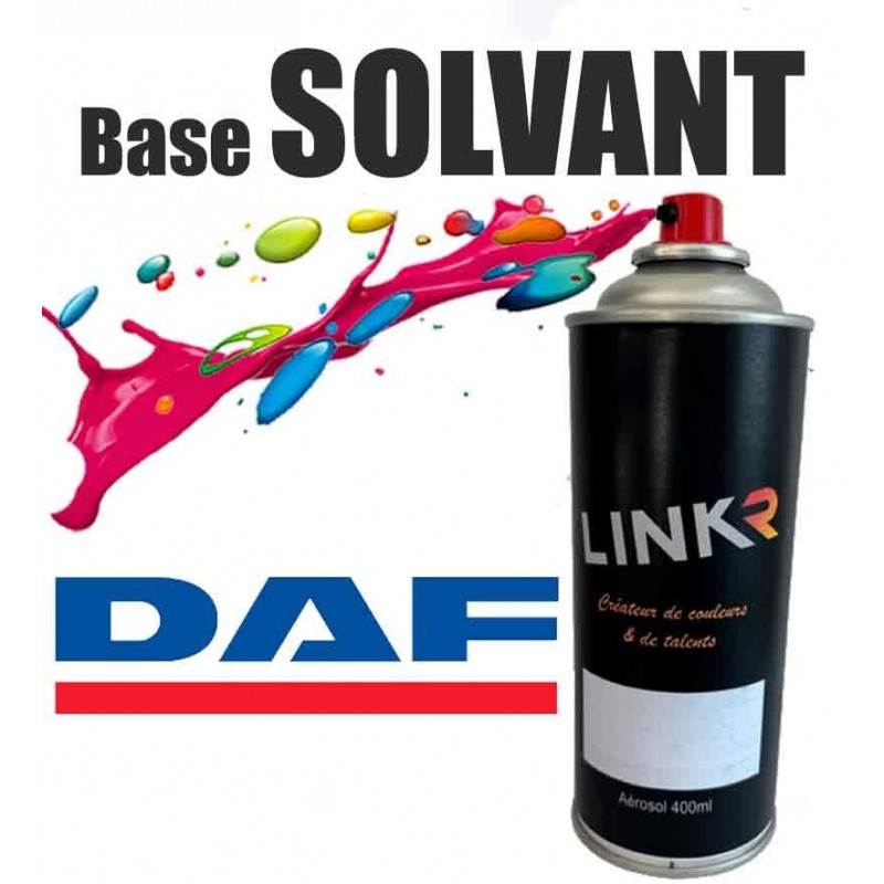 Peinture DAF en aérosol 400ml (solvantée à revernir) - LinkR - 1