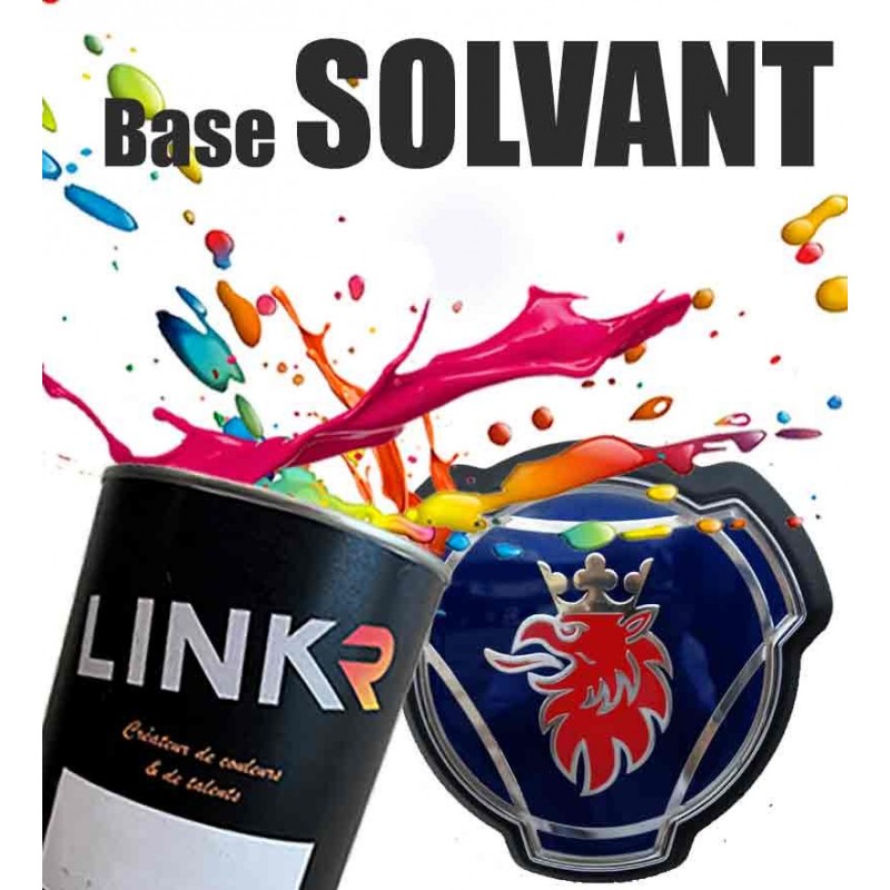 Peinture Scania en pot (base solvantée à revernir) - LinkR - 1