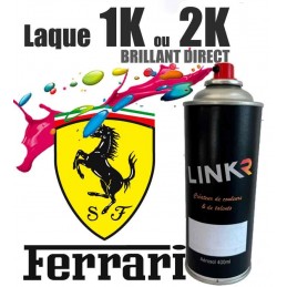Peinture Ferrari en aérosol 400ml (brillant direct) - LinkR - 1