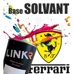 Peinture Ferrari en pot (base solvantée à revernir) - LinkR - 1