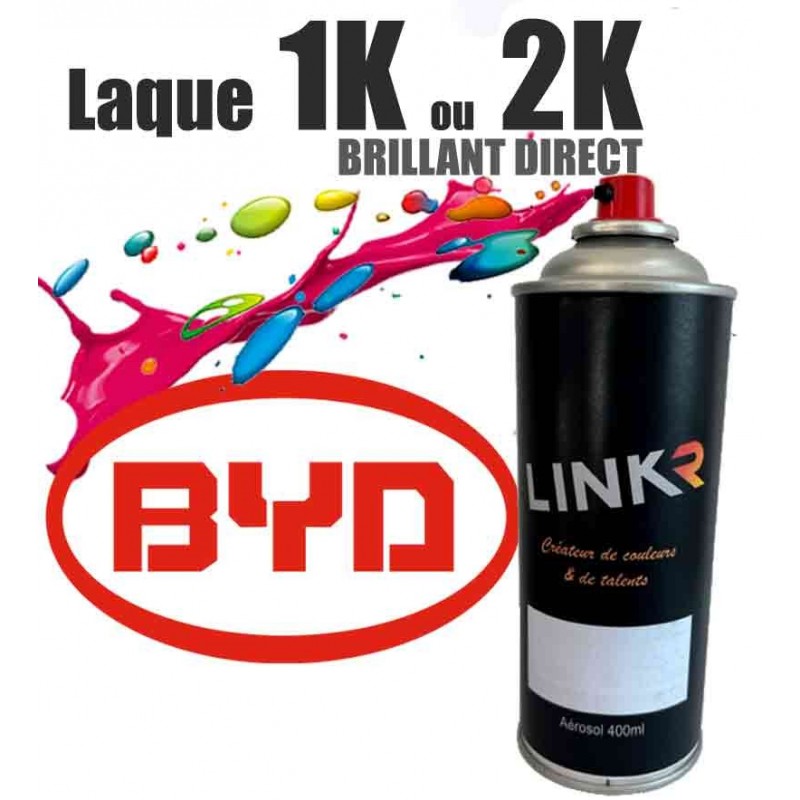 Peinture Byd Auto en aérosol 400ml (brillant direct) - LinkR - 1