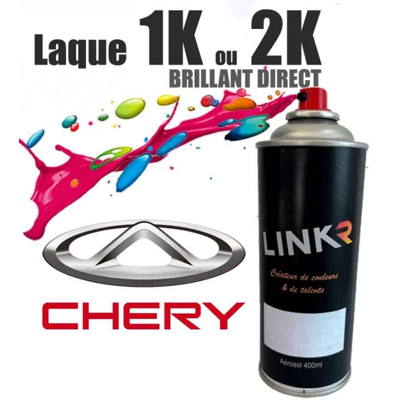 Peinture Chery en aérosol 400ml (brillant direct) - LinkR - 1
