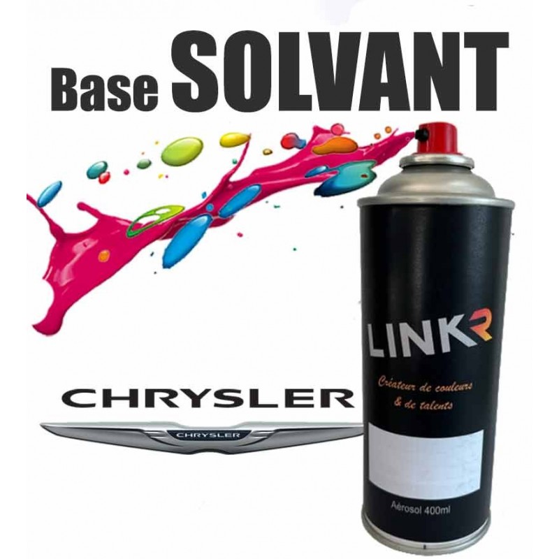 Peinture Chrysler en aérosol 400ml (solvantée à revernir) - LinkR - 1