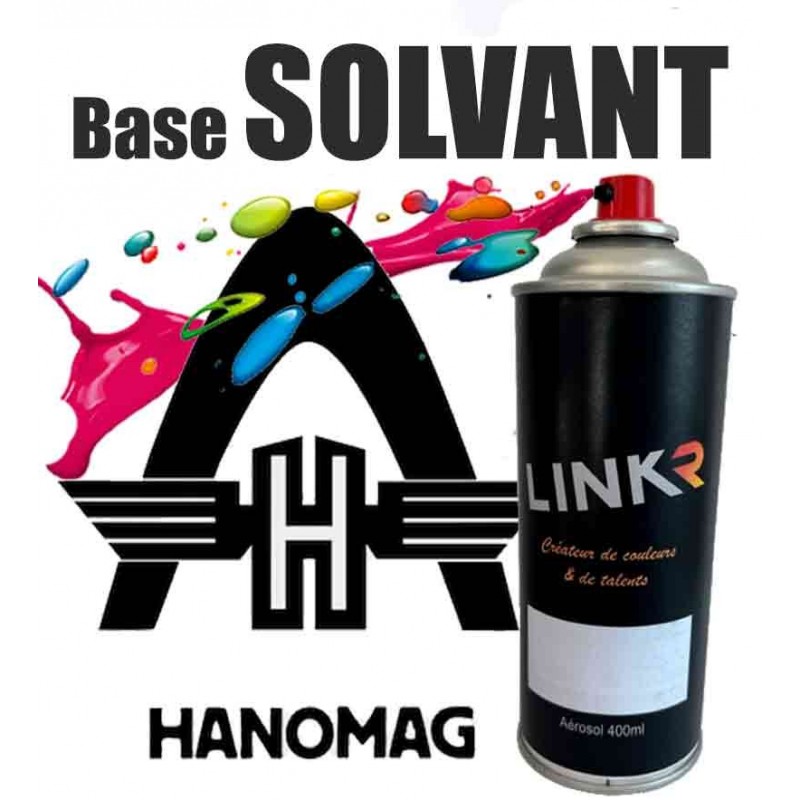 Peinture Hanomag en aérosol 400ml (solvantée à revernir) - LinkR - 1