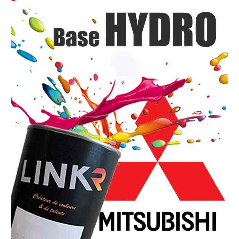 Peinture Mitsubishi en pot (base hydro à revernir) - LinkR - 1