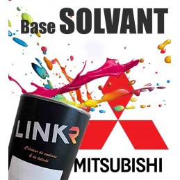 Peinture Mitsubishi en pot (base solvantée à revernir) - LinkR - 1