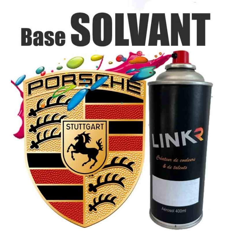 Peinture Porsche en aérosol 400ml (solvantée à revernir) - LinkR - 1