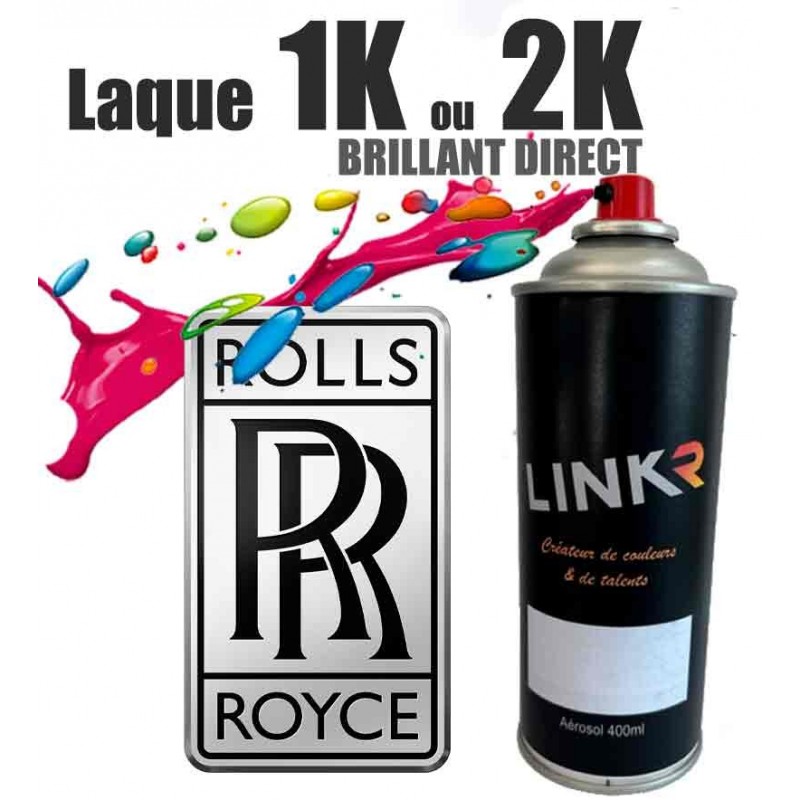 Peinture Rolls Royce en aérosol 400ml (brillant direct) - LinkR - 1