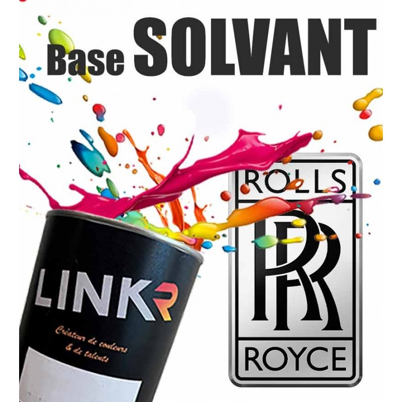 Peinture Rolls Royce en pot (base solvantée à revernir) - LinkR - 1