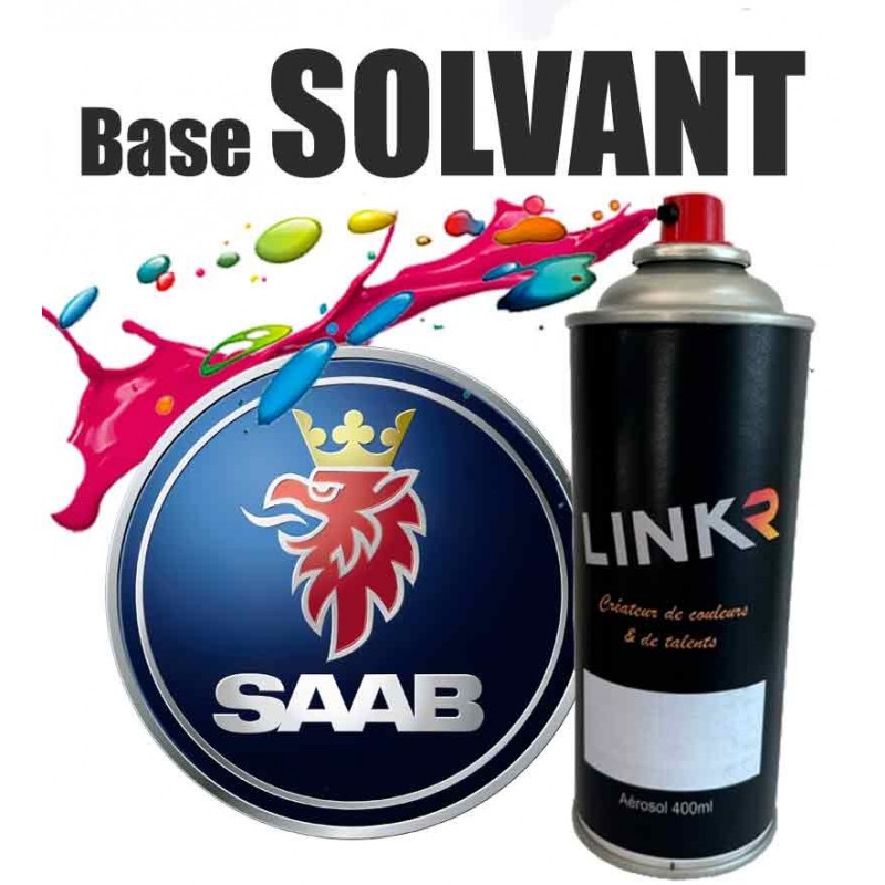 Peinture Saab en aérosol 400ml (solvantée à revernir) - LinkR - 1