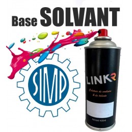 Peinture SIMP en aérosol 400ml (solvantée à revernir) - LinkR - 1