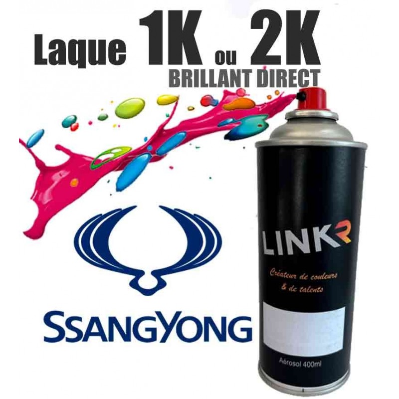 Peinture SSangYong en aérosol 400ml (brillant direct) - LinkR - 1