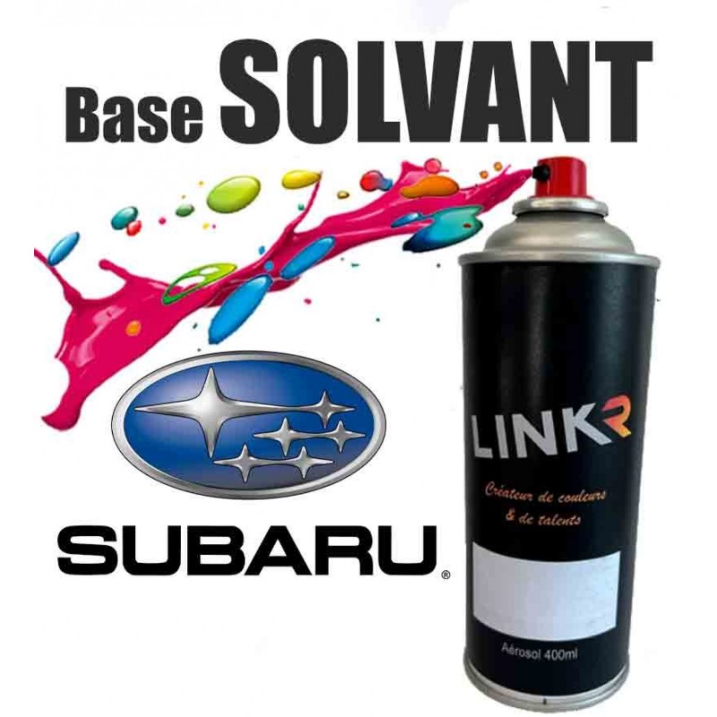 Peinture Subaru en aérosol 400ml (solvantée à revernir) - LinkR - 1