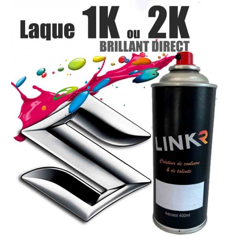 Peinture Suzuki en aérosol 400ml (brillant direct) - LinkR - 1
