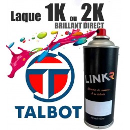 Peinture Talbot en aérosol 400ml (brillant direct) - LinkR - 1