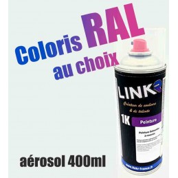 Peinture RAL en aérosol 400ml (solvantée à revernir) - LinkR - 1