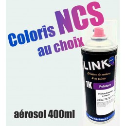 Peinture NCS en aérosol 400ml (solvantée à revernir) - LinkR - 1